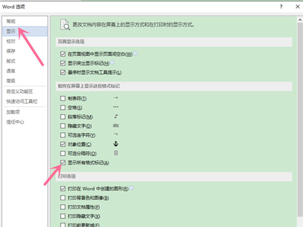 word怎么顯示分頁(yè)符
