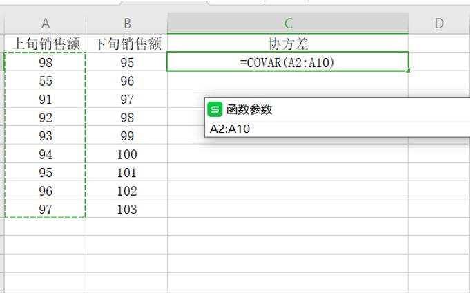 用Excel怎么計算協方差矩陣?