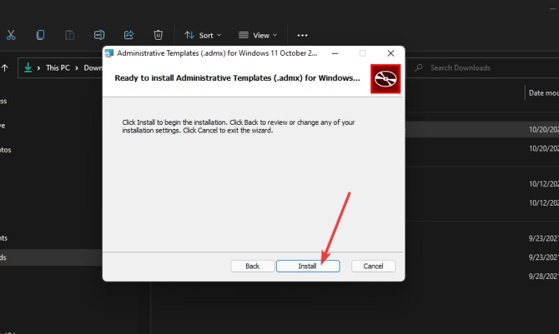 如何安裝適用于Win11正式版的ADMX模板？Win11安裝組策略編輯器ADMX模板的方法步驟