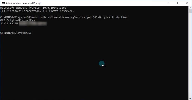 Windows 10產品密鑰在哪里？找到Win10產品密鑰操作方法
