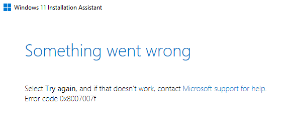 Win11升級(jí)卡在71% 提示0x8007007f錯(cuò)誤如何解決