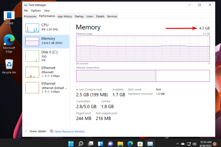如何在Windows11上檢查RAM內(nèi)存？Win11檢查RAM內(nèi)存方法