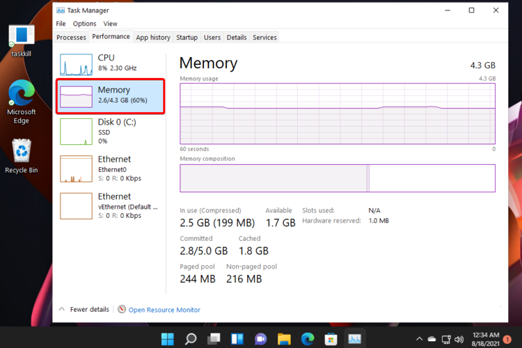 如何在Windows11上檢查RAM內(nèi)存？Win11檢查RAM內(nèi)存方法