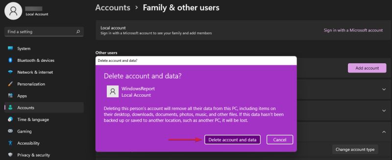 如何在Win11系統(tǒng)上刪除本地用戶？Win11刪除本地用戶教程方法