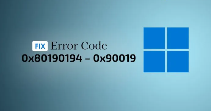 Win11中使用Outlook時錯誤代碼0x80190194-0x90019怎么辦?