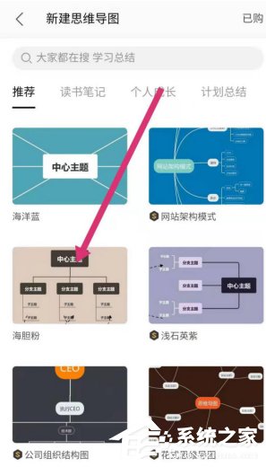 wps手機版怎么繪制思維導圖?wps手機版繪制思維導圖的方法