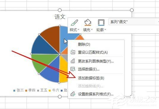 如何使用wps2019制作出彩色二維餅形圖？使用wps2019制作出彩色二維餅形圖的方法
