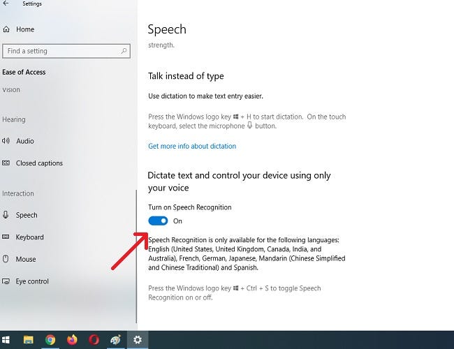 怎么在Windows10中用你的聲音打字？Windows10中用你的聲音打字方法介紹