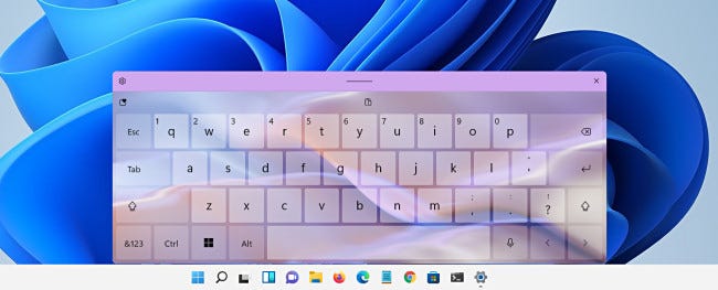 怎么在Windows11上更改觸摸鍵盤主題？