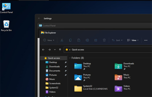Win11改進(jìn)了UI？新版Win11UI會(huì)是什么樣子呢？