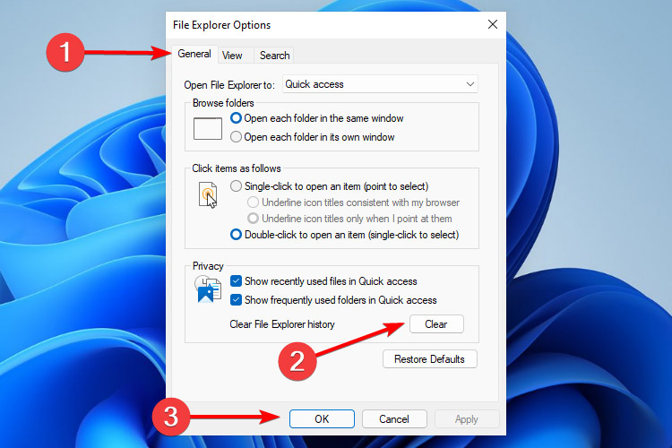 Win11文件管理器卡頓反應慢怎么解決?