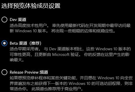 Win11預覽體驗成員設置選項怎么選？Win11預覽體驗成員設置選項介紹
