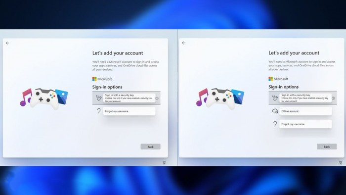 怎么在Windows 11家庭版OOBE中繞過(guò)微軟賬戶登錄?