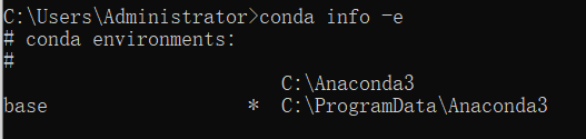 Win10中使用cmd命令conda info -e發現環境未命名無法激活怎么辦？
