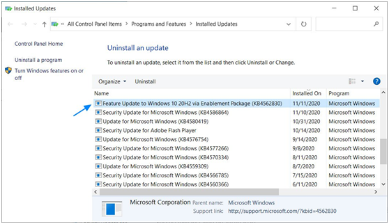 如何卸載Win10 20H2版本,并降級(jí)到以前的版本?