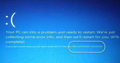 升級(jí)Win10專業(yè)版后藍(lán)屏提示DPC WATCHDOG VIOLATION錯(cuò)誤代碼要怎么辦？