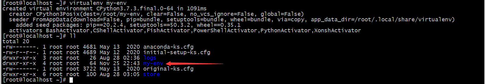 Python虛擬環(huán)境virtualenv創(chuàng)建及使用過(guò)程圖解
