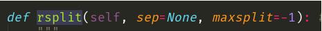 python中的split、rsplit、splitlines用法說明