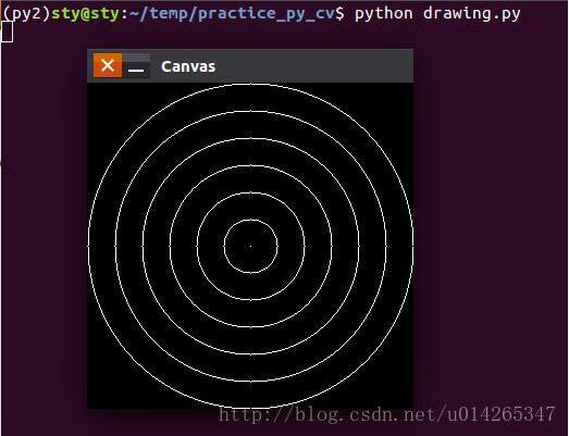 python進(jìn)行OpenCV實(shí)戰(zhàn)之畫圖（直線、矩形、圓形）