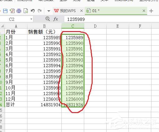WPS表格中數據單位怎么設置為萬？WPS表格中數據單位設置為萬的方法