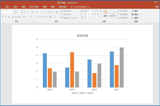 如何使用ppt旋轉(zhuǎn)圖表 使用ppt旋轉(zhuǎn)圖表的教程