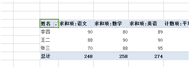 如何使用excel數(shù)據(jù)透視表求和 使用excel求和的方法