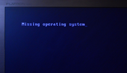 Win7旗艦版電腦開機顯示missing operating system怎么辦？
