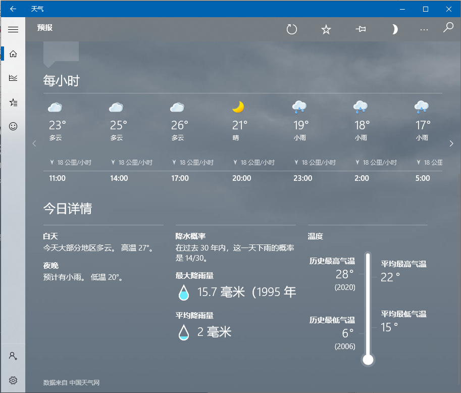 Win10系統(tǒng)怎么設(shè)置桌面時間日期和天氣顯示?