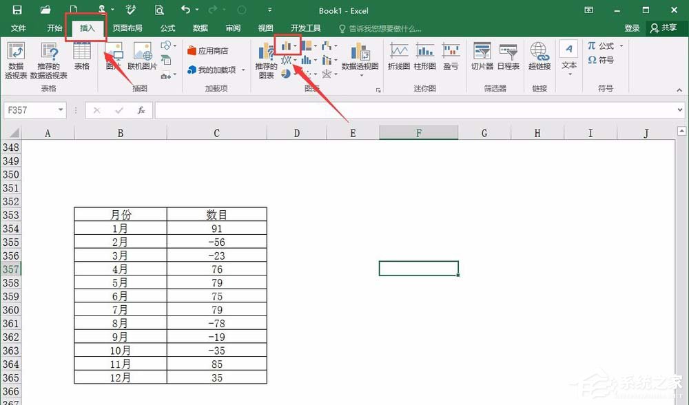 excel如何制作背離式圖 excel制作背離式圖表方法