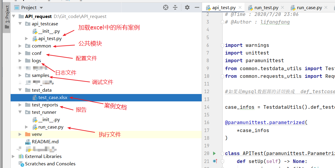Python reques接口測試框架實(shí)現(xiàn)代碼