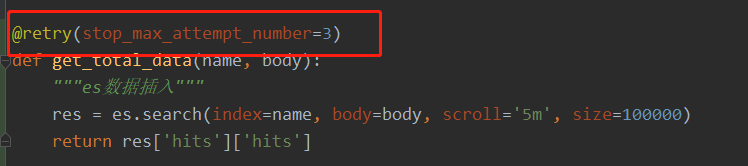Python操作Elasticsearch處理timeout超時(shí)