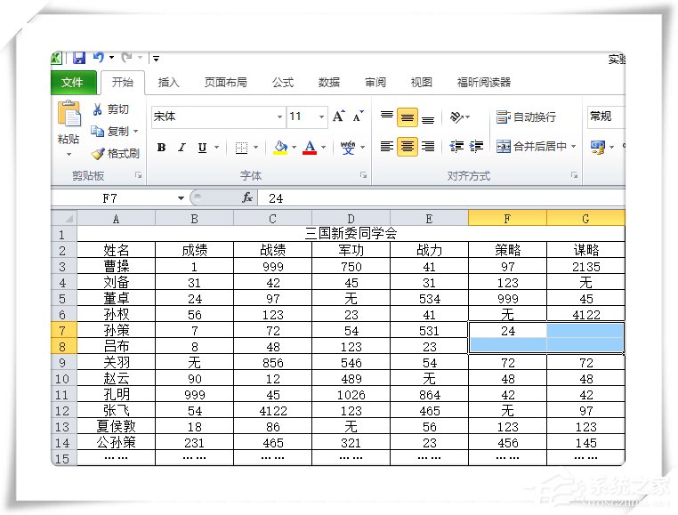 Excel如何拆分單元格？一個(gè)單元格中的內(nèi)容怎么拆分為兩格？