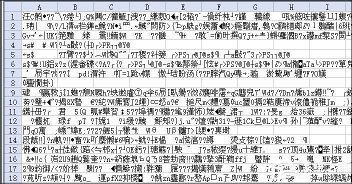 Excel文件損壞怎么修復(fù)？Win7環(huán)境下Excel文檔亂碼修護策略