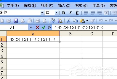 如何在Excel中輸入身份證號?