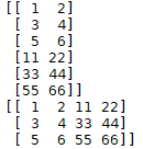 Python數組拼接np.concatenate實現過程