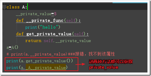 Python面向對象程序設計之私有變量，私有方法原理與用法分析