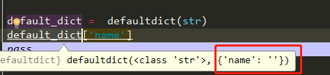 Python dict和defaultdict使用實(shí)例解析