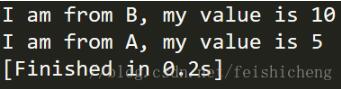 Python實現子類調用父類的初始化實例
