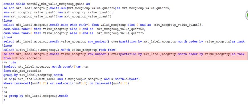 python多維數(shù)組分位數(shù)的求取方式