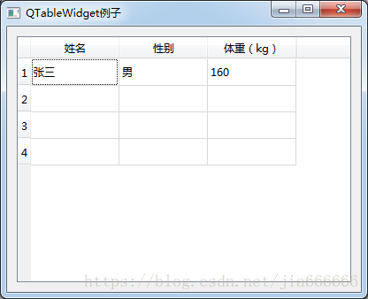 python GUI庫圖形界面開發(fā)之PyQt5控件QTableWidget詳細(xì)使用方法與屬性