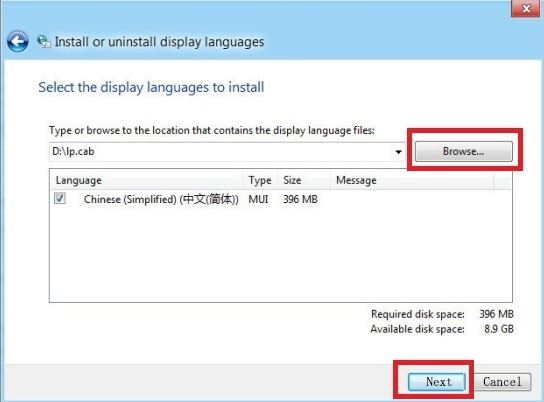 Win8語言包怎么安裝？