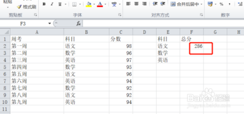 Excel的Sumif函數(shù)使用方法分享
