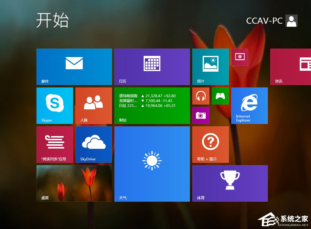 Win8.1開(kāi)始屏幕背景怎么設(shè)置？