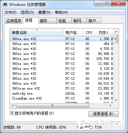 Win7電腦CPU占用過高怎么辦？