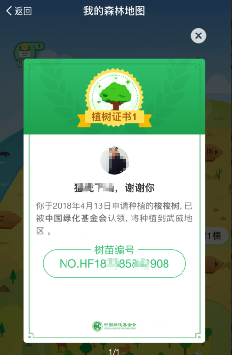 在支付寶里怎么獲得螞蟻森林環(huán)保證書？螞蟻森林環(huán)保證書獲取方法說明