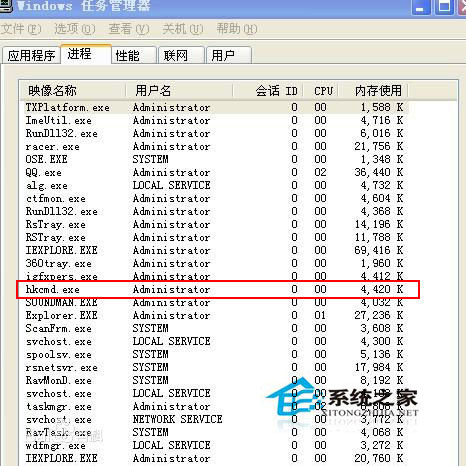 Win7系統hkcmd.exe進程是什么？關閉hkcmd.exe對系統有影響嗎？