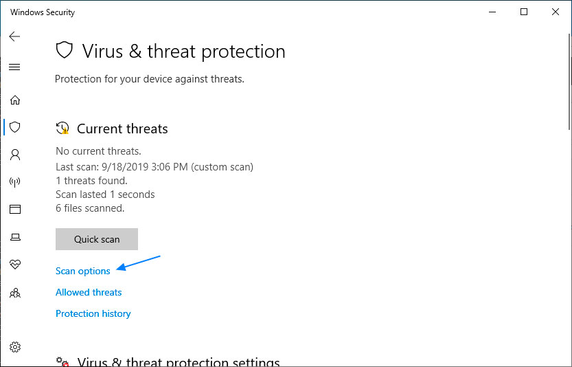 Win10怎么使用Windows Defender掃描文件夾中的惡意軟件?