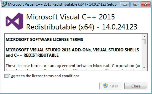Win10電腦運行程序缺少Microsoft Visual C++ 2015 Runtime怎么辦?