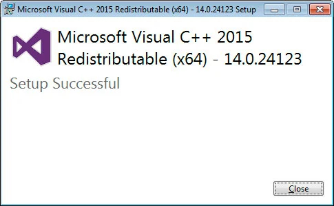 Win10電腦運行程序缺少Microsoft Visual C++ 2015 Runtime怎么辦?