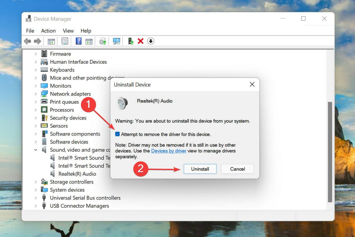 Windows 11如何重新安裝音頻驅動程序？